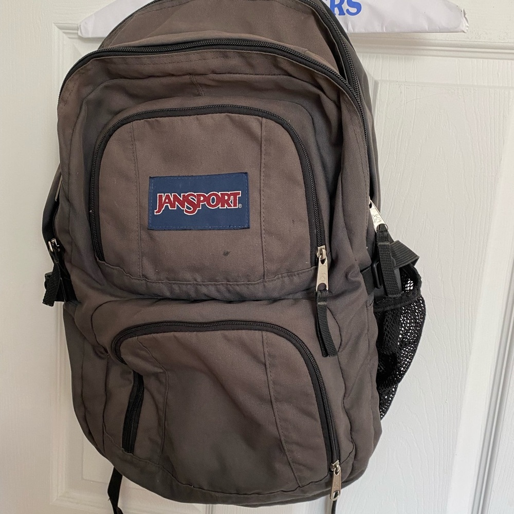 Grey Jansport Backpack. Gently used/good condition